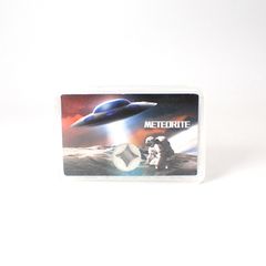 <ランダムセレクト1個販売>アルタイ隕石 十字星カット 発見地:中国 約0.56ct[240125410]8.9x8.9mm前後