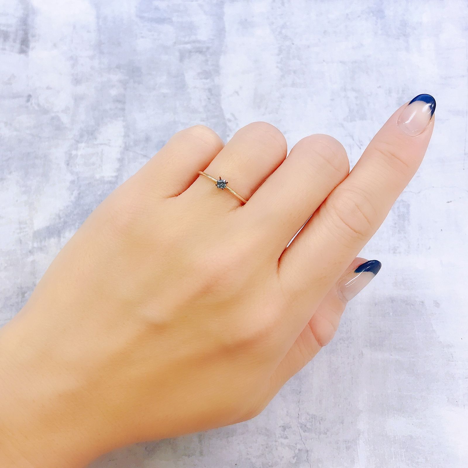 ◇プリンセスカット◇カラーチェンジガーネット アレキタイプ(宝石名ガーネット)マダガスカル・ベキリー産 0.10ct 識別済[221119053]2.5x2.5mm前後