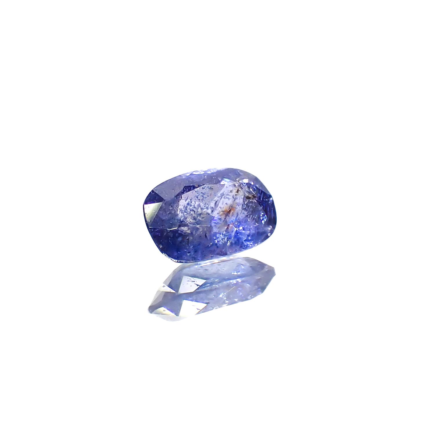 デュモルチェライト マダガスカル産 0.19ct[240728598]4.4x3mm前後