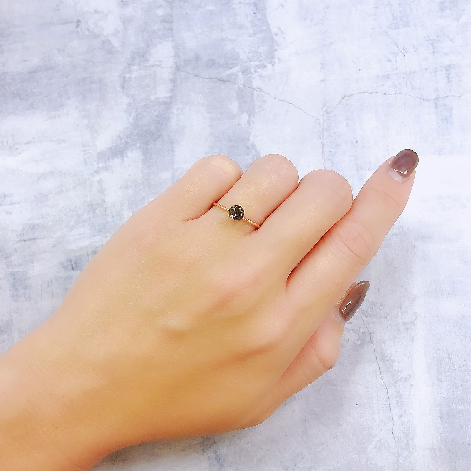レインボースキャポライト ブラジル産 0.46ct[221018328]4.9x4.8mm前後