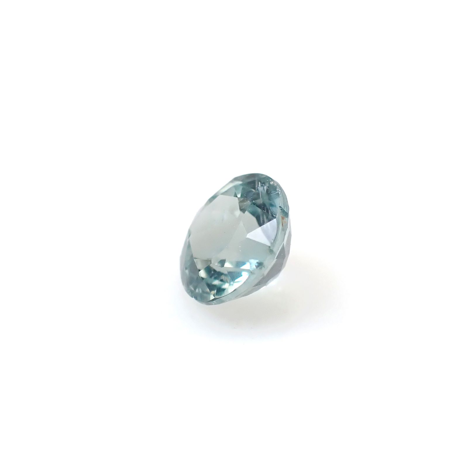 シーフォームカイヤナイト(宝石名カイヤナイト)タンザニア産 1.72ct 識別済[220616284]7.1x7.1mm前後