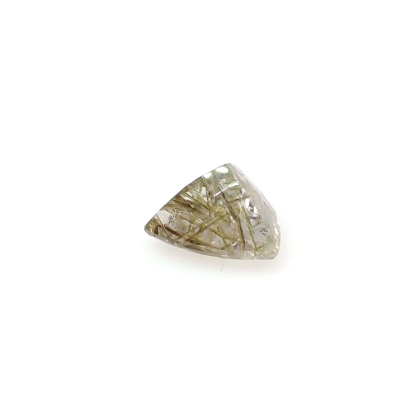 エピドートインクォーツ ブラジル産 3.18ct [240427296]10.2x10