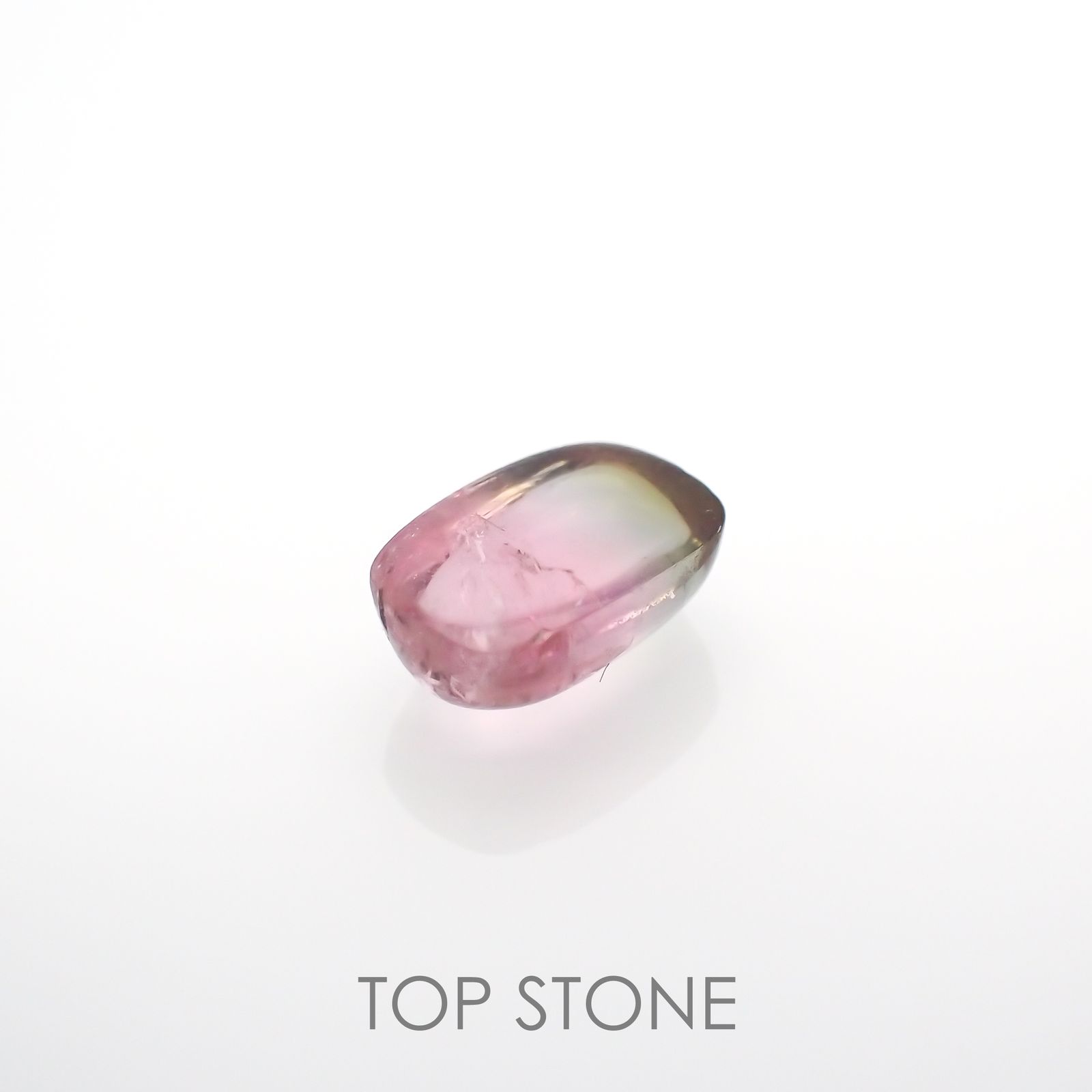バイカラートルマリン ブラジル産 1.17ct[220415688]7.6x5mm前後