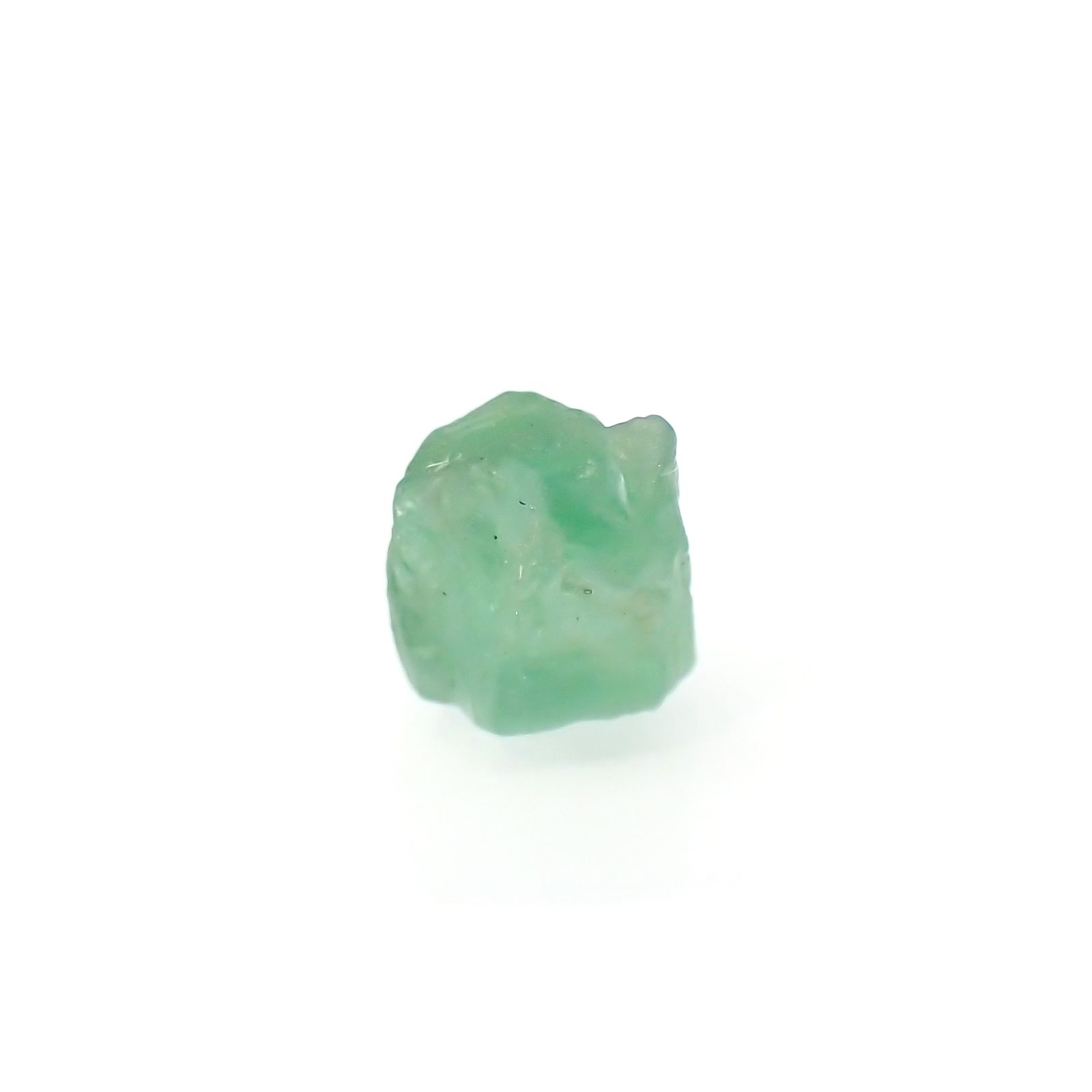 パライバトルマリン 原石 ブラジル・パライバ州バターリャ鉱山産 0.60ct [220515997]4.6x4.2mm前後