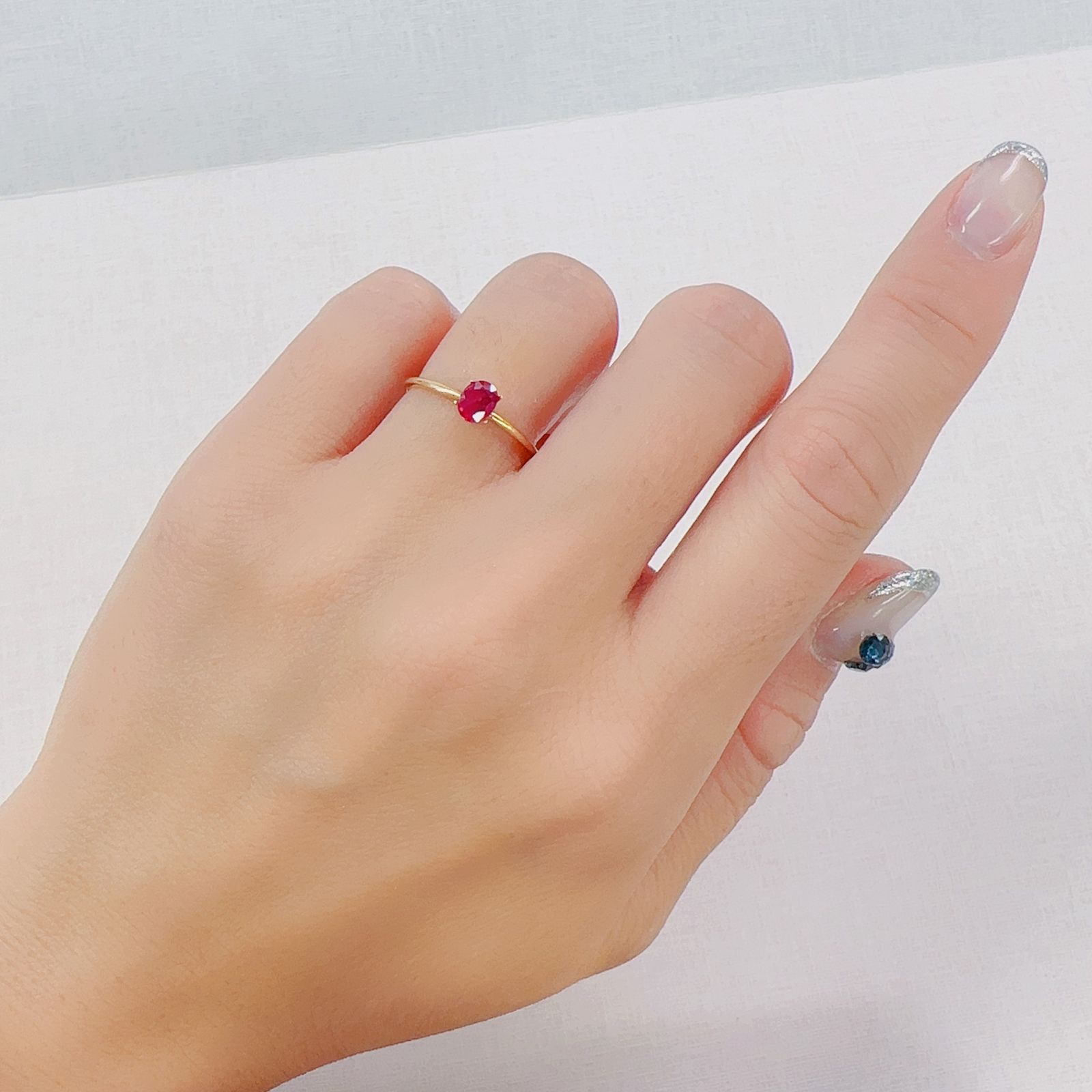 ルビー ビルマ産 0.34ct[230622346]5x3.9mm前後