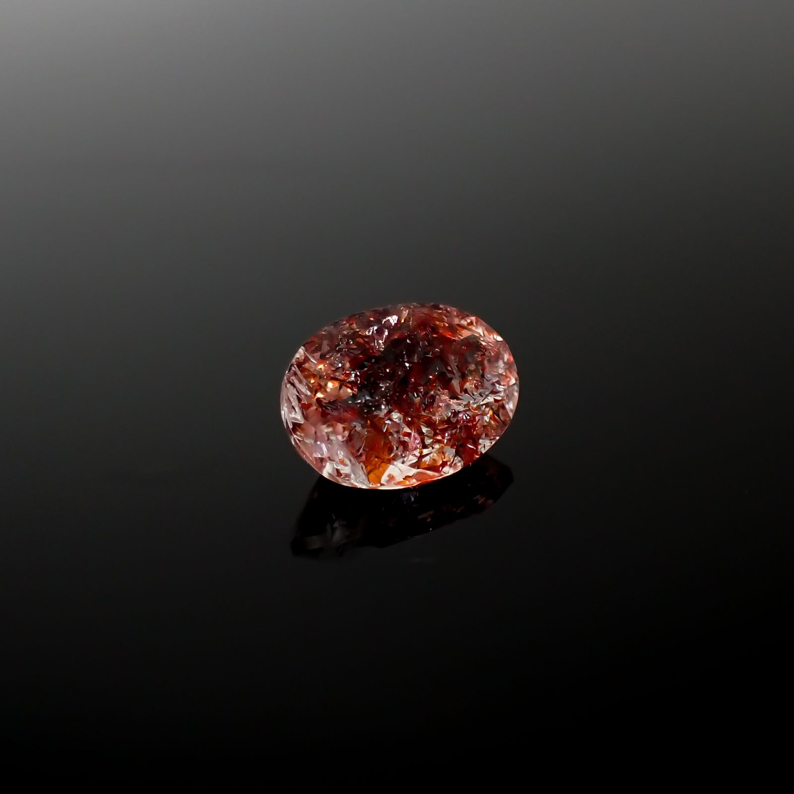 ファイヤークォーツ ナイジェリア産 1.79ct[240326720]9.6x7mm前後
