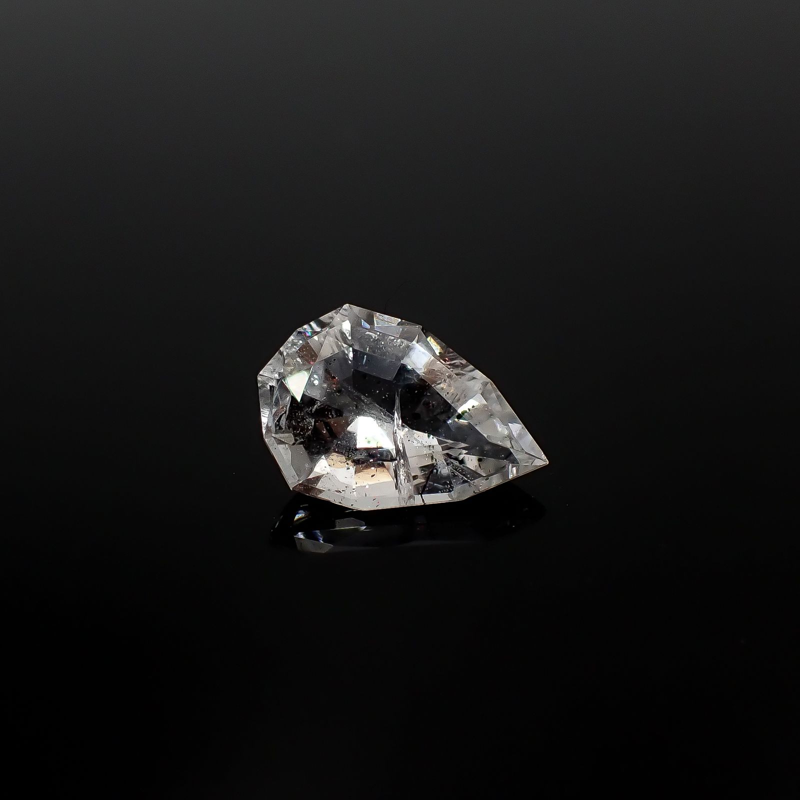 ◇カスタムカット◇ティンカーベルクォーツ ブラジル産 1.55ct[240628166]10.7x6.9mm前後