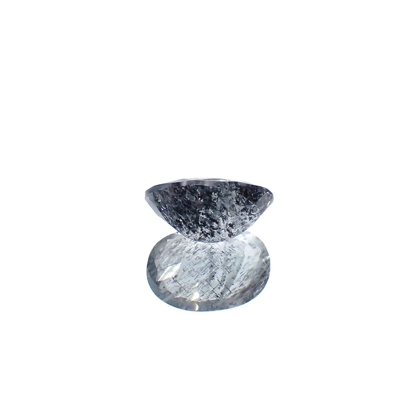 モスアクアマリン ブラジル産 3.89ct[231224700]12.7x8.8mm前後