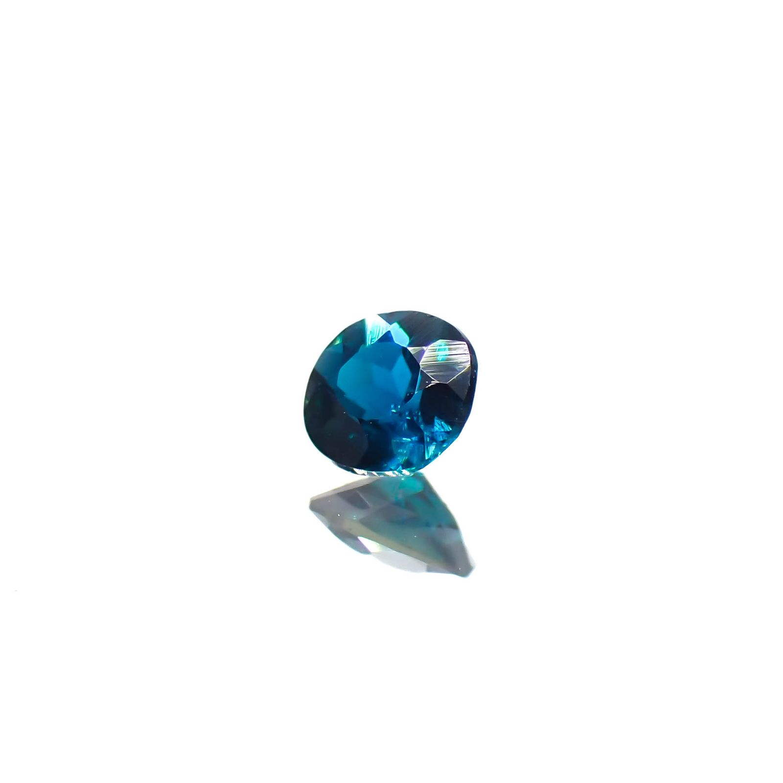 ラズライト 天藍石(宝石名ラズライト)ブラジル産 0.118ct ソ付(彩珠)[231225094]3x3mm前後