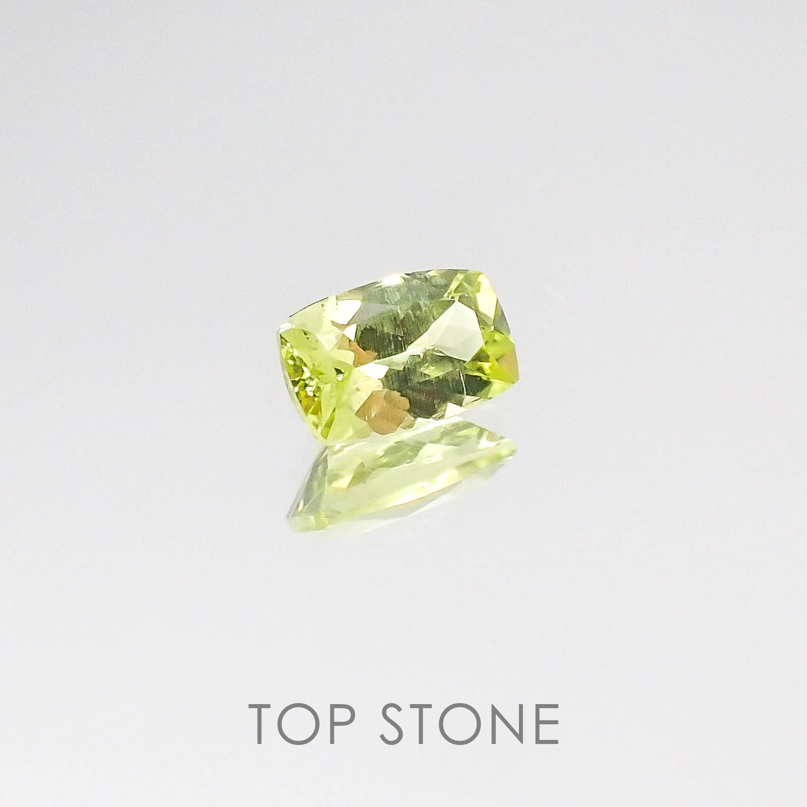 パロットクリソベリル インド産 ルース 0.36ct[20084679]5.2×3.2mm前後