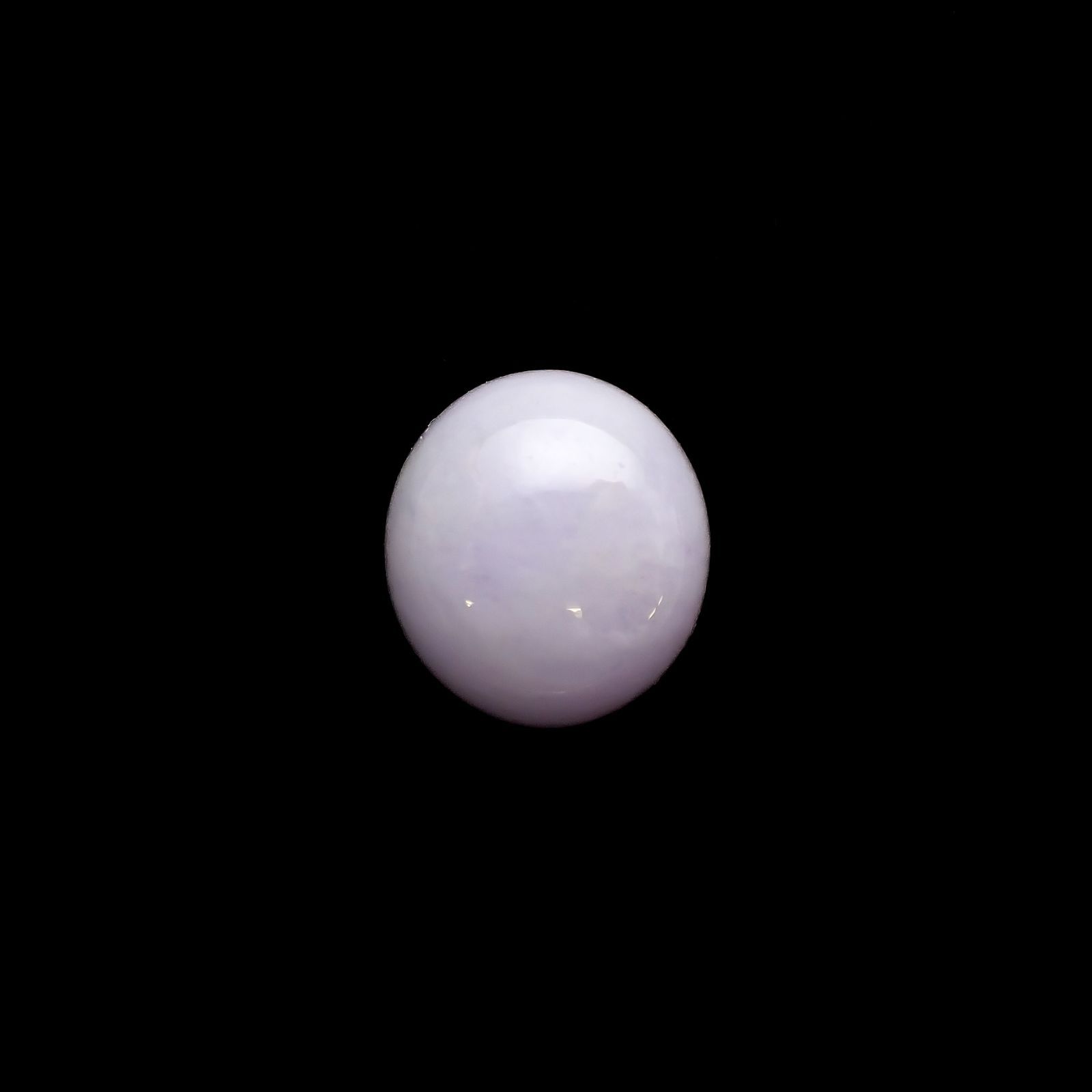 ラベンダー翡翠 ビルマ産 11.67ct [221219380]14x12.6mm前後