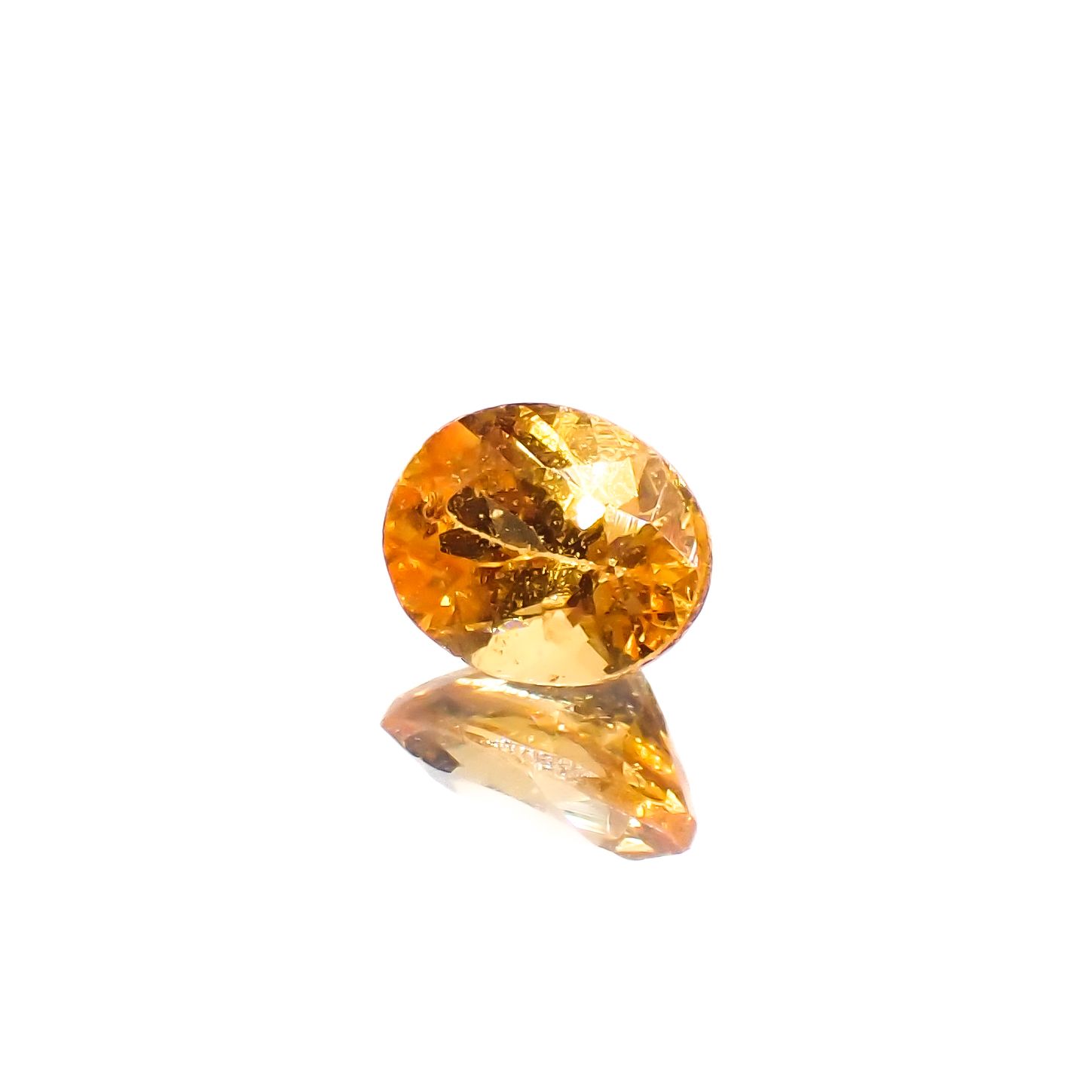 スペサルティンガーネット ナイジェリア産 0.45ct[230923379]5x3.9mm前後
