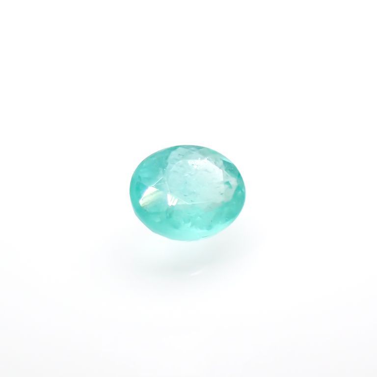 パライバトルマリン(宝石名トルマリン/別名パライバ・トルマリン)ブラジル・パライバ州バターリャ鉱山産 0.089ct 識別済[220616589]3.1x2.6mm前後