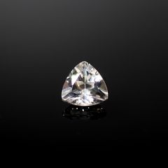 カラーレスジルコン(宝石名ジルコン)スリランカ/カンボジア産 0.95ct 識別済[240928897]5.7x5.8mm前後