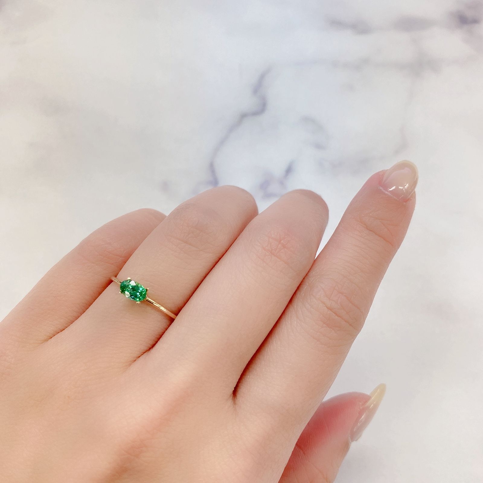 パライバトルマリン(宝石名トルマリン/別名パライバ・トルマリン)ブラジル・バターリャ鉱山産 0.39ct GIA鑑付[211113717]5.62x3.5mm前後