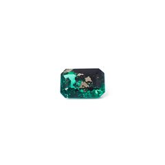パイライトインエメラルド コロンビア産 0.75ct / 6.5x4.5mm前後 [260532119]