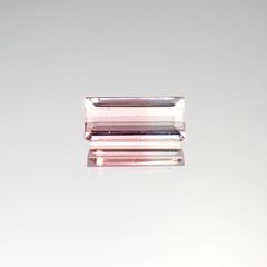 バイカラートルマリン(宝石名バイカラー・トルマリン)ブラジル産 1.13ct 識別済[230622372]9x4.1mm前後