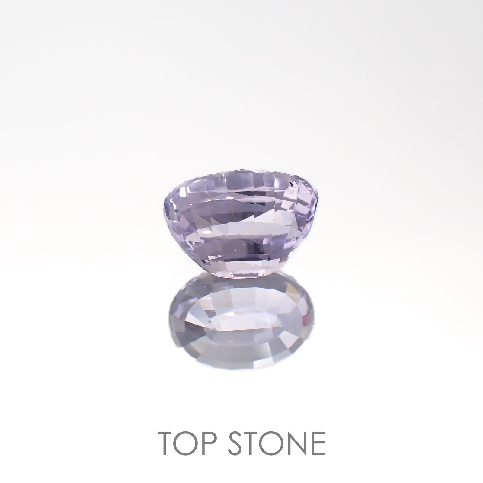 ラベンダーサファイア(宝石名サファイア)スリランカ/マダガスカル産 1.69ct 識別済[220817461]7.4x5.3mm前後