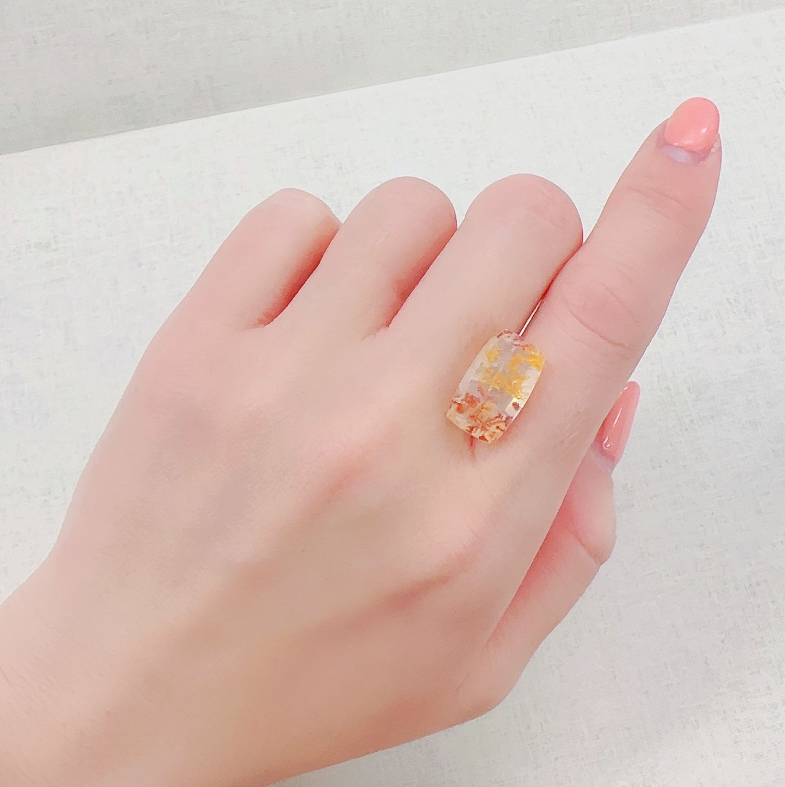 レッドデンドリチッククォーツ ブラジル産 8.17ct[230321126]16.3x9.7mm前後