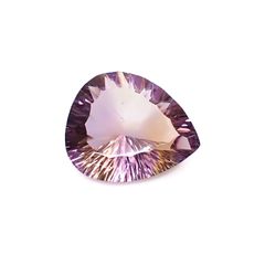 ◇コンケーブカット◇アメトリン ボリビア/ブラジル産 42.44ct [250129784]28.4x24.2mm前後