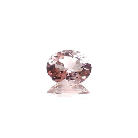 モルガナイト ブラジル/モザンビーク産 2.09ct / 10.1x8.1mm前後 [231224875]