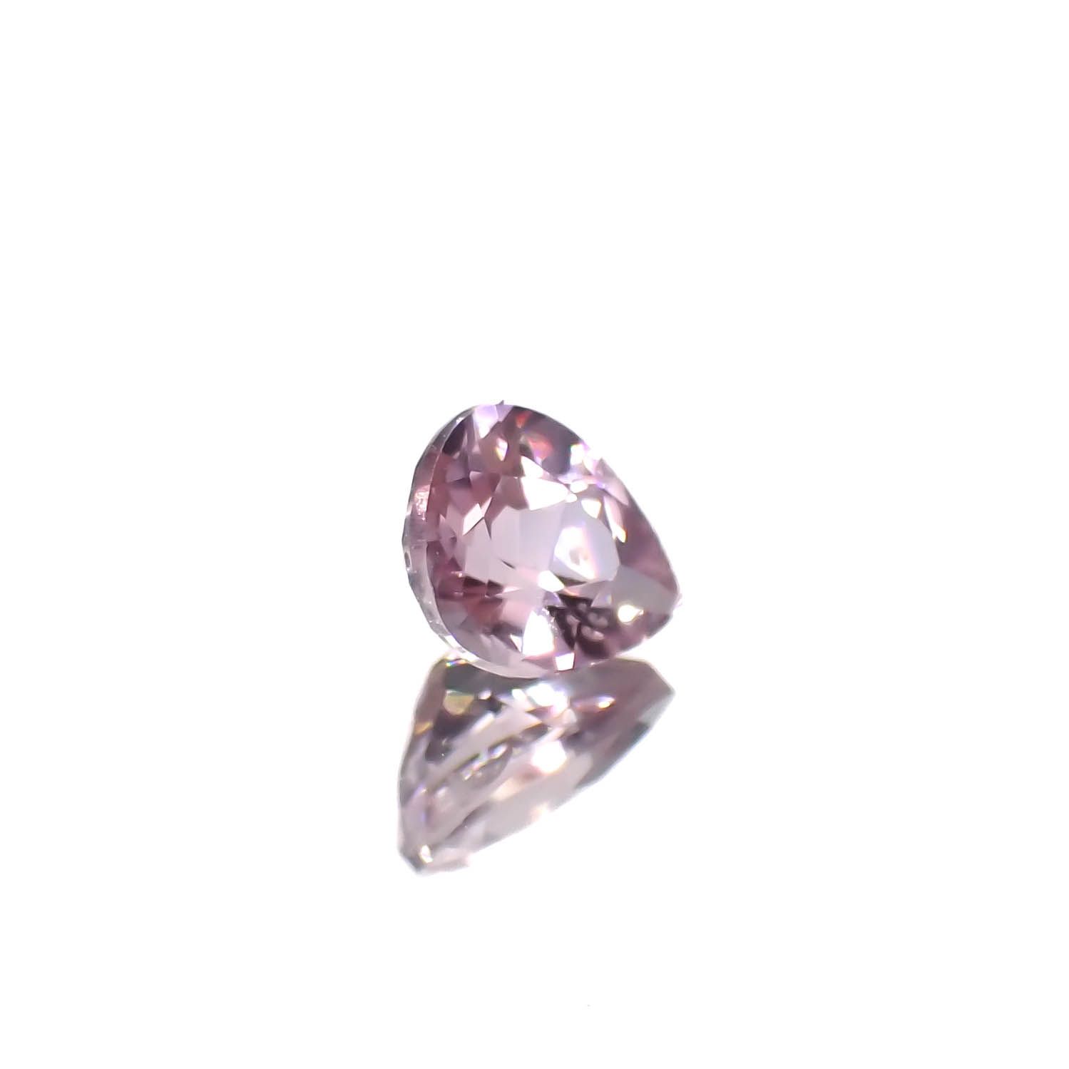 カラーシフト ピンクダイアスポア アフガニスタン産 0.41ct[240326985]5x4mm前後