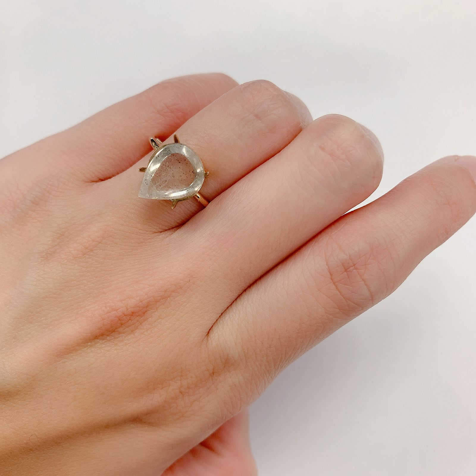 ティンカーベルクォーツ ブラジル産 3.31ct[210711956]11.8×8.8mm前後
