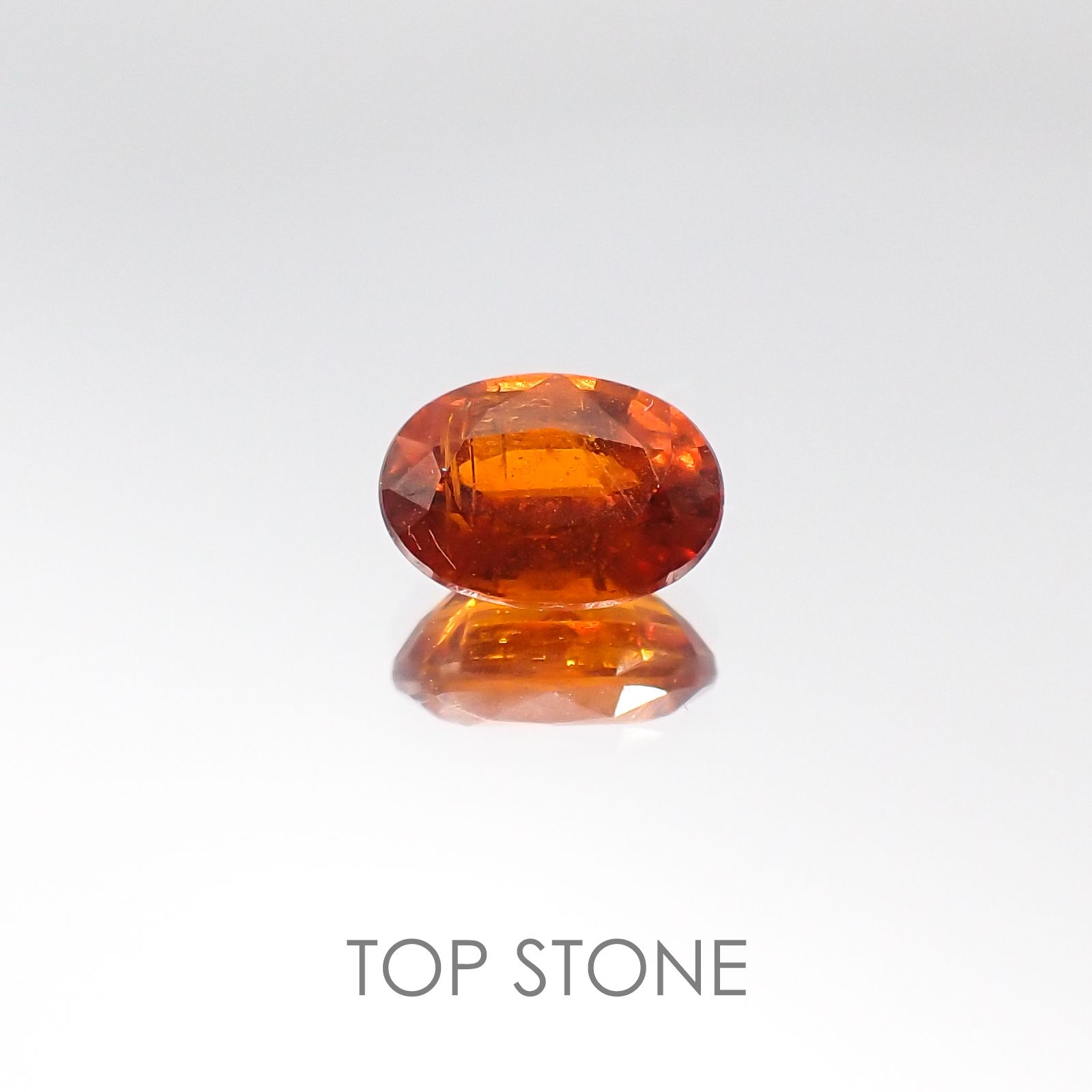 オレンジカイヤナイト タンザニア産 ルース 1.03ct[20105997]7.1×5mm前後