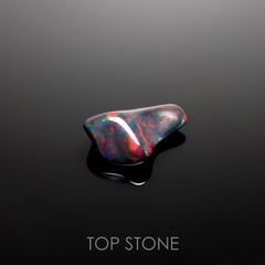 ◇バロック型◇ブラックオパール エチオピア産 ルース 1.04ct[210913244]10.1×8.1mm前後
