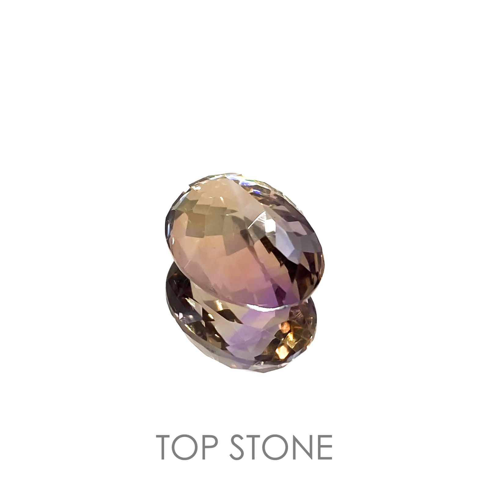 アメトリン ブラジル産 7.72ct[221018589]14x10.6mm前後