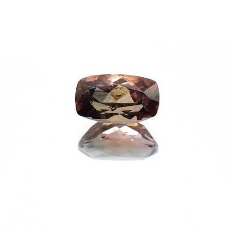ブルーティントアキシナイト(宝石名アキシナイト)パキスタン産 1.06ct 識別済[231224381]7.5x4.3mm前後
