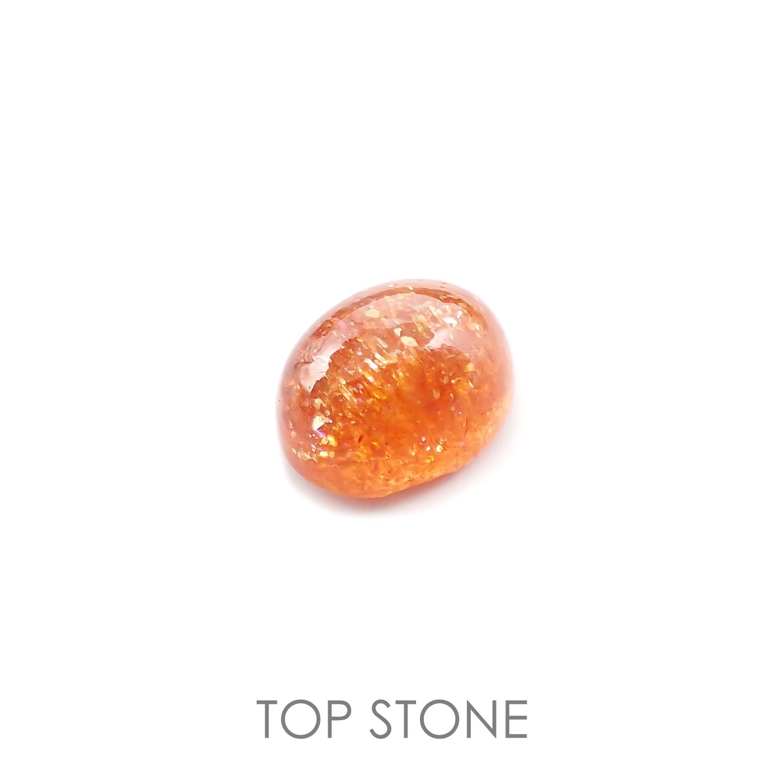 イリュージョンサンストーン タンザニア産 ルース 2.49ct[210510864]9×7.1mm前後