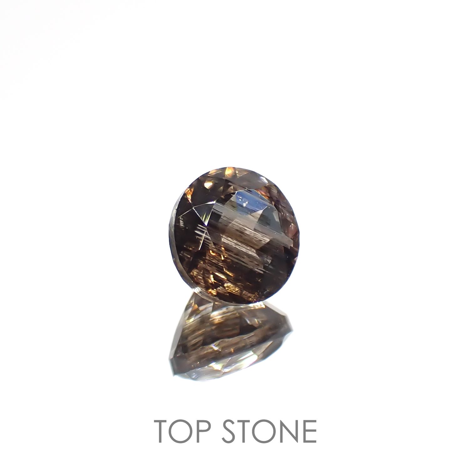 レインボースキャポライト ブラジル産 0.88ct[220817522]6x5.9mm前後