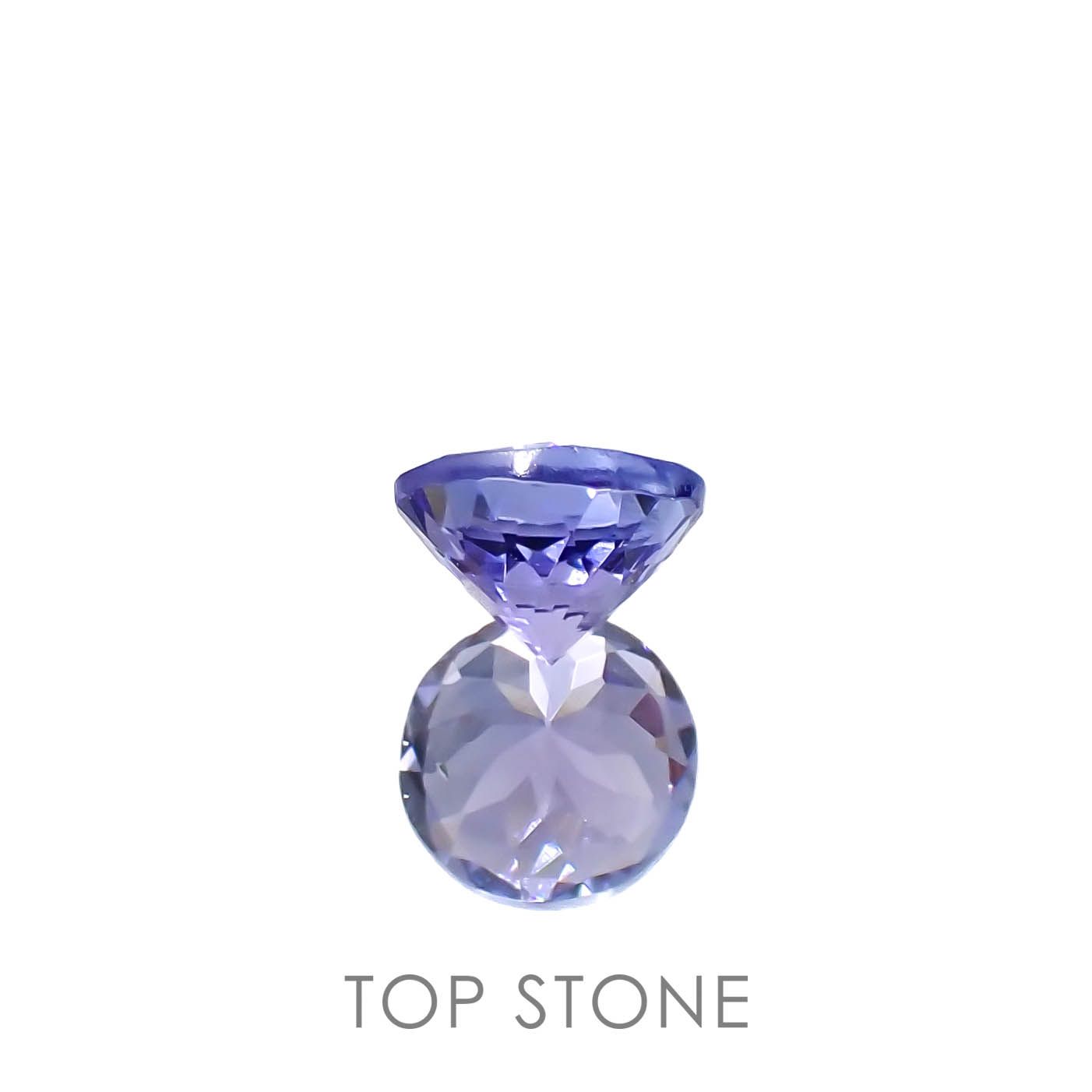 タンザナイト(宝石名タンザナイト)タンザニア産 0.52ct 識別済[230120199]5x4.9mm前後