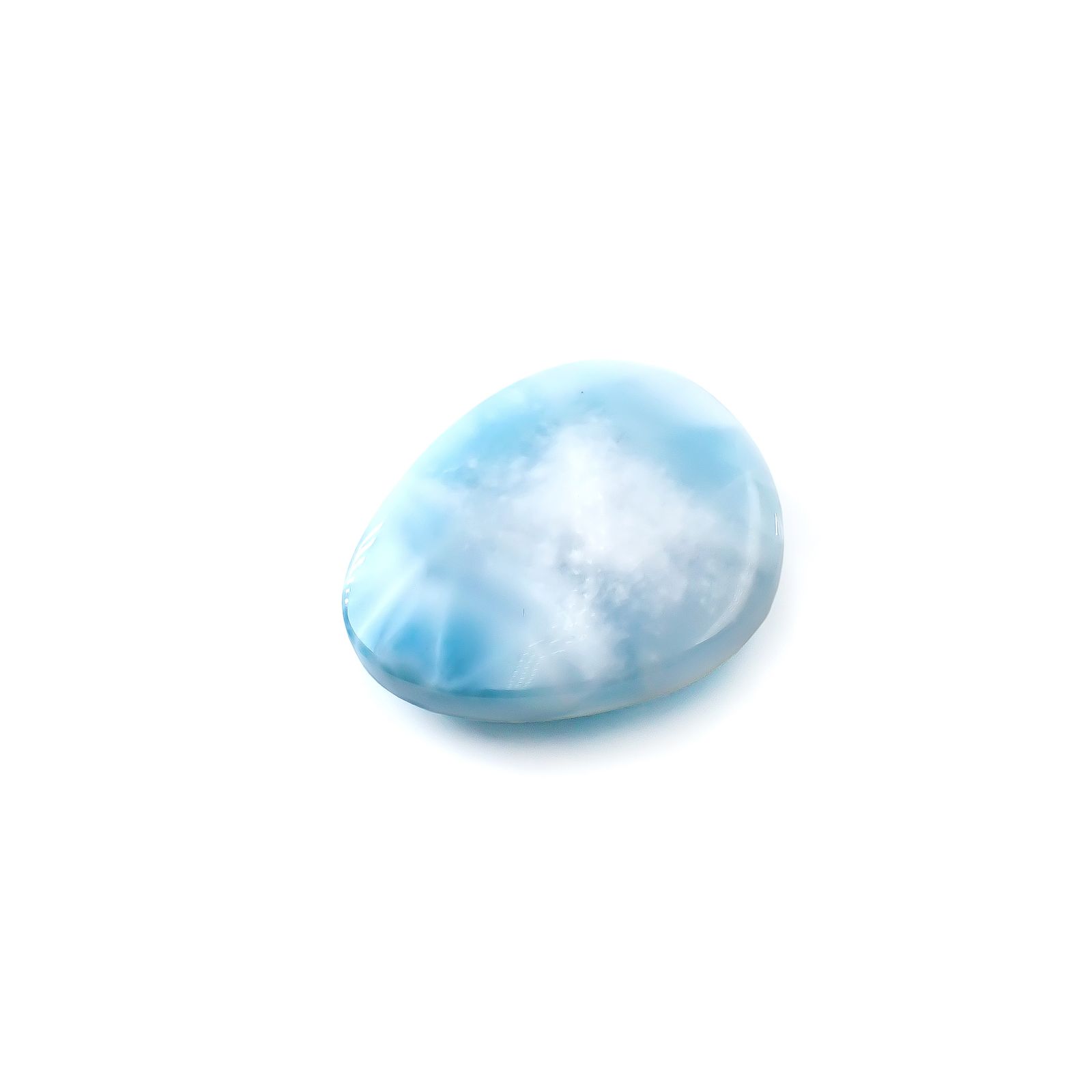 ラリマー ドミニカ共和国産 131.60ct / 39.1x31.9mm前後 [250630550]