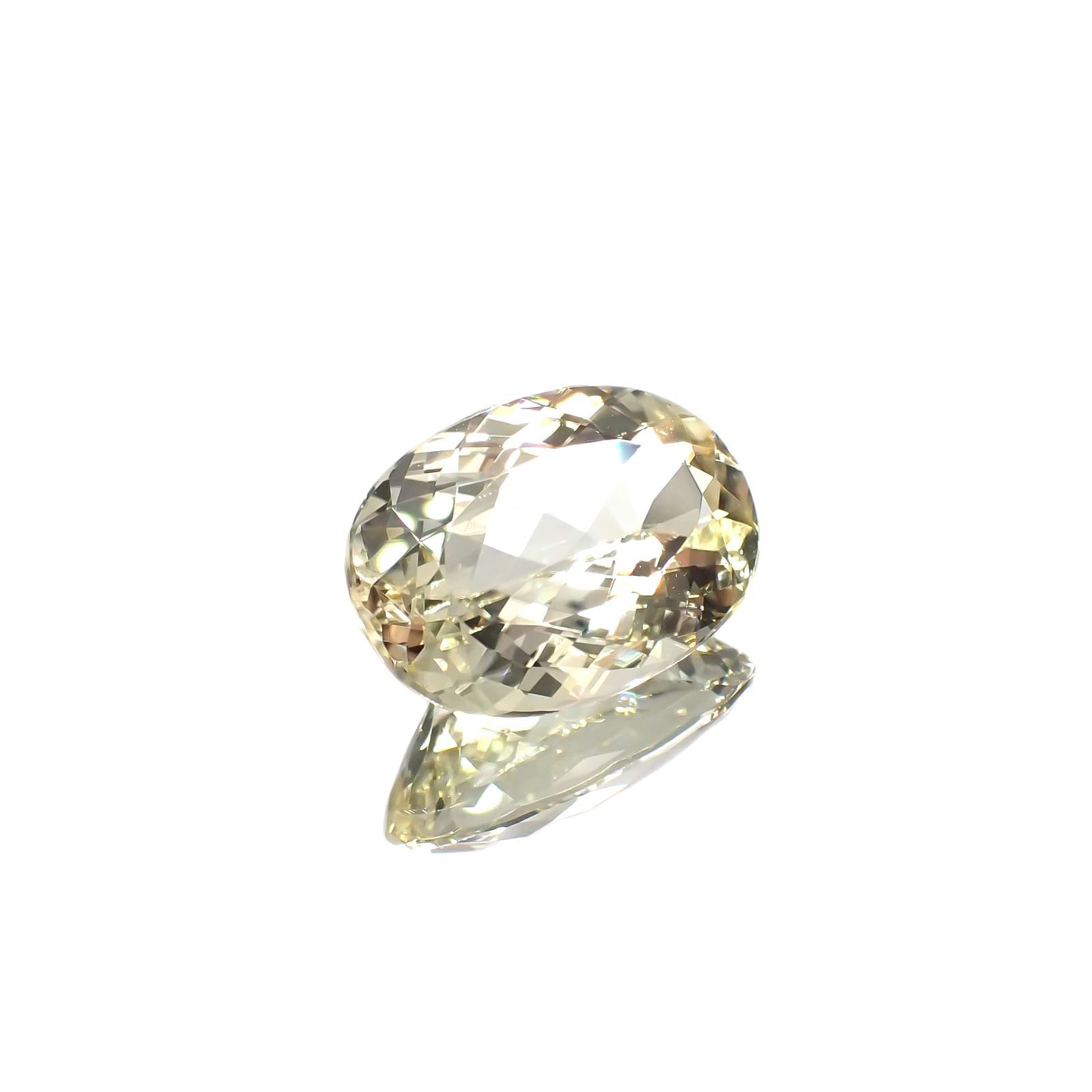 ユークレース(宝石名ユークレース) ブラジル産 8.295ct ソ付(日独)[19111875]16×11.3mm前後