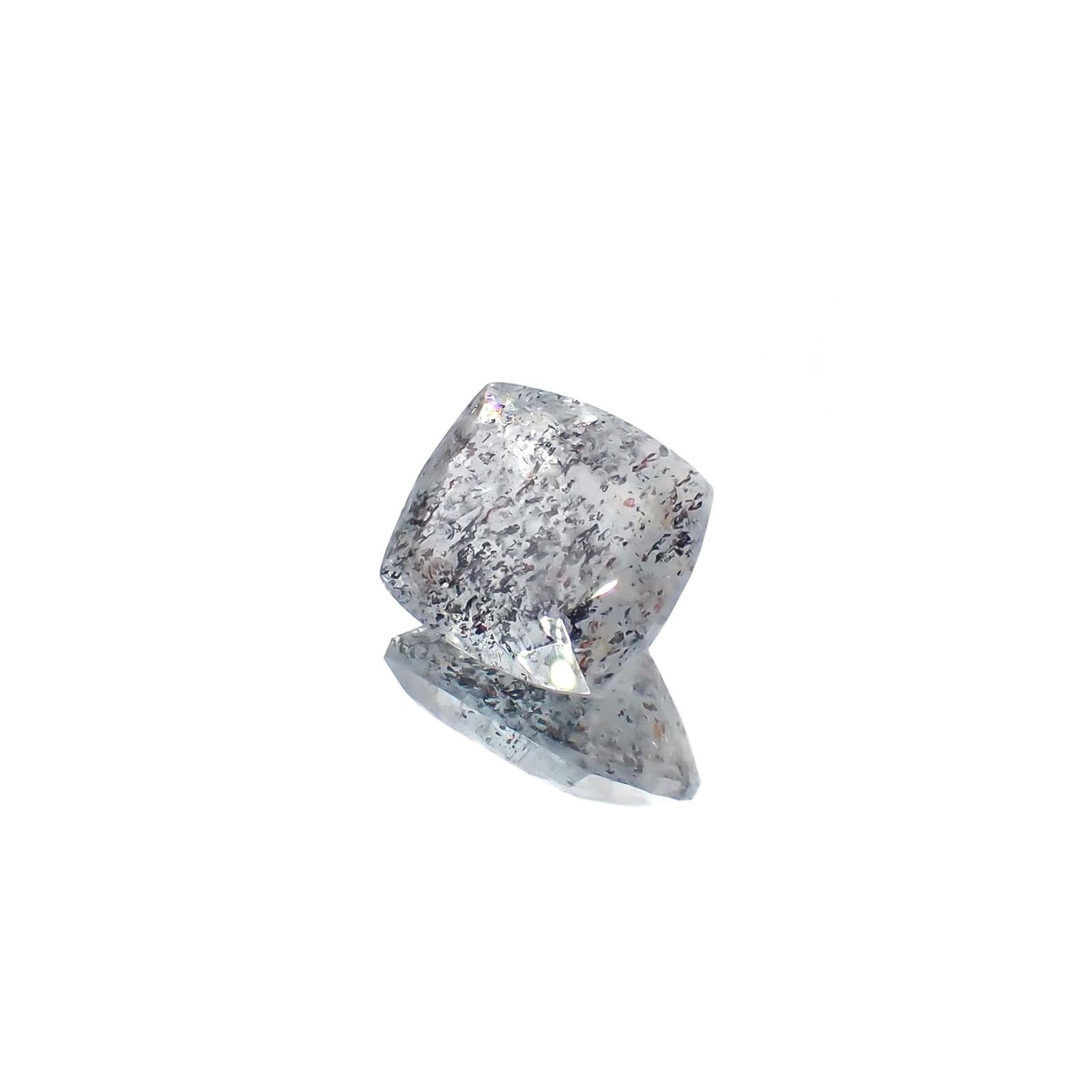 アベンチュリンアクアマリン ブラジル産 6.47ct / 12.8x11mm前後 [260424698]