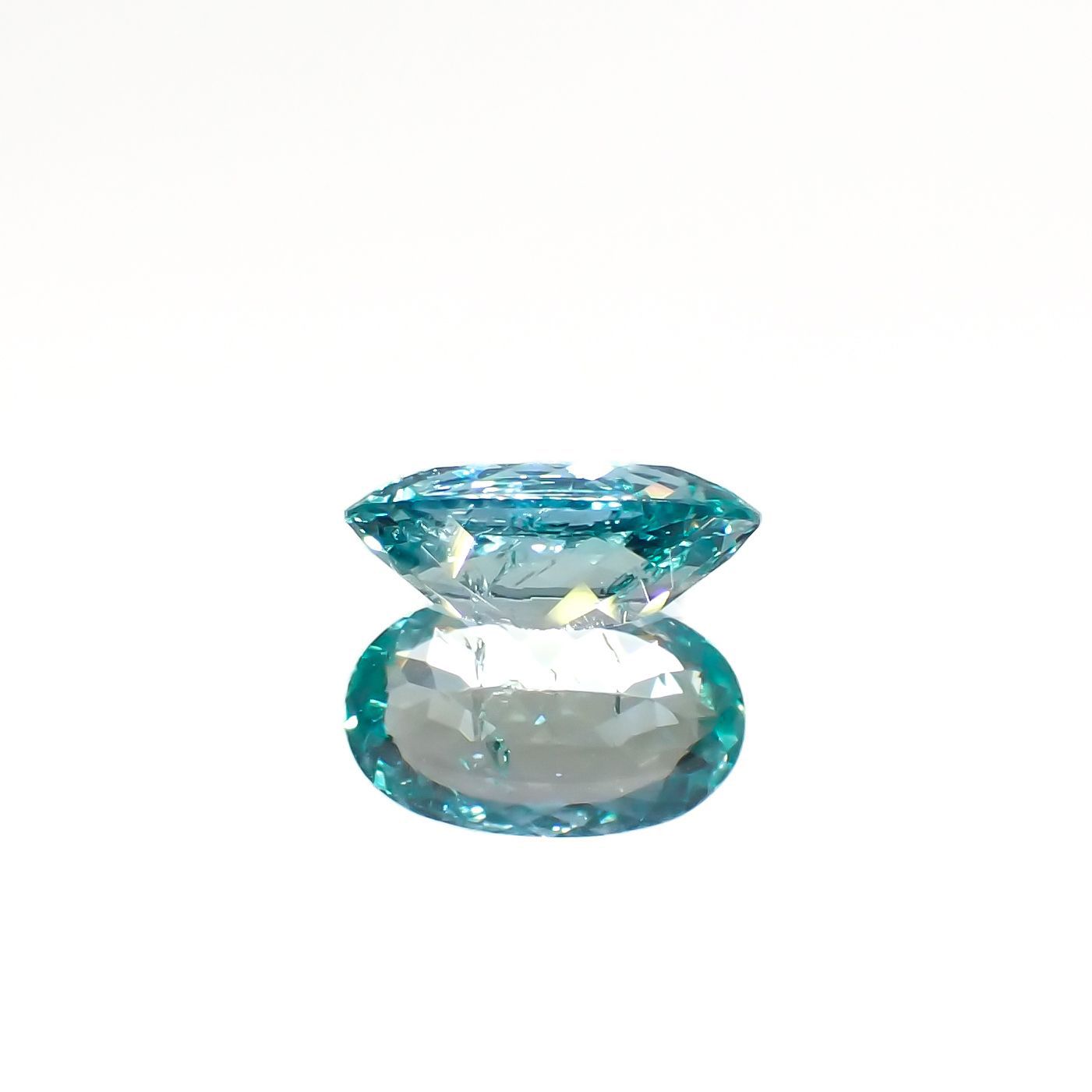 ユークレース(宝石名ユークレース)ブラジル産 1.423ct ソ付(彩珠)[220616450]9.7x6mm前後