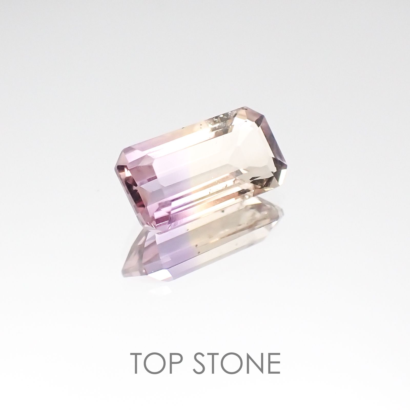 アメトリン ブラジル産 ルース 1.12ct[20117662]8.9×4.7mm前後