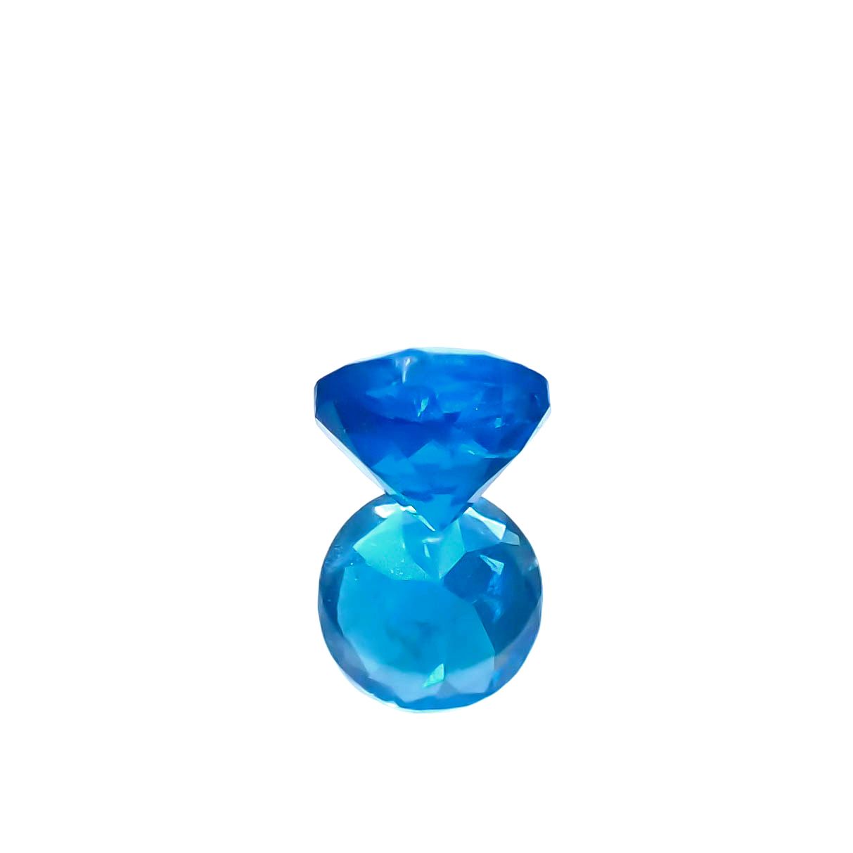 ネオンブルーアパタイト マダガスカル産 0.55ct[231224996]4.9x4.8mm前後
