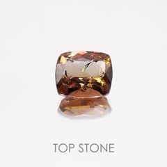 アキシナイト(宝石名アキシナイト) パキスタン産 1.12ct 識別済[20128807]6.7×5.7mm前後