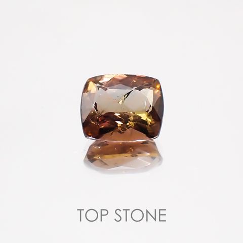 アキシナイト(宝石名アキシナイト) パキスタン産 1.12ct 識別済[20128807]6.7×5.7mm前後