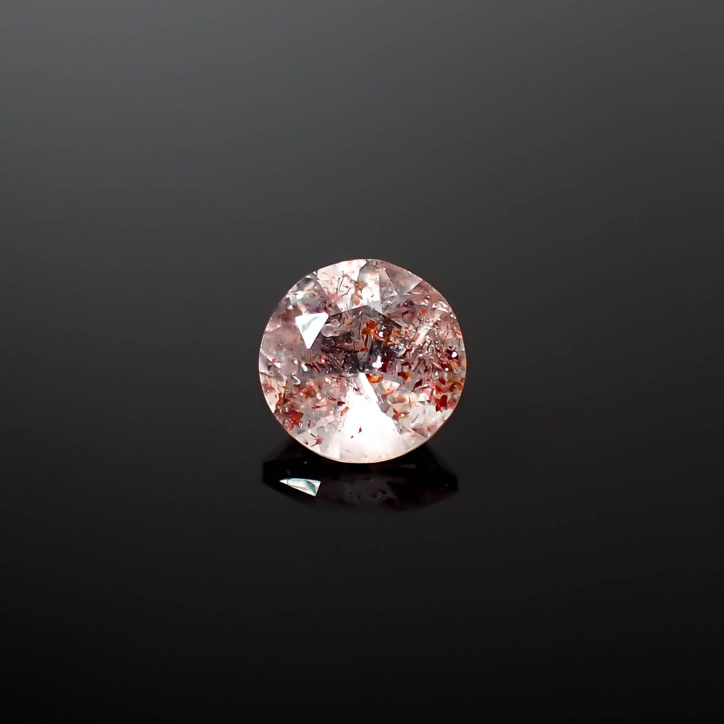 ファイヤークォーツ ナイジェリア産 1.34ct[240326708]7.5x7.5mm前後