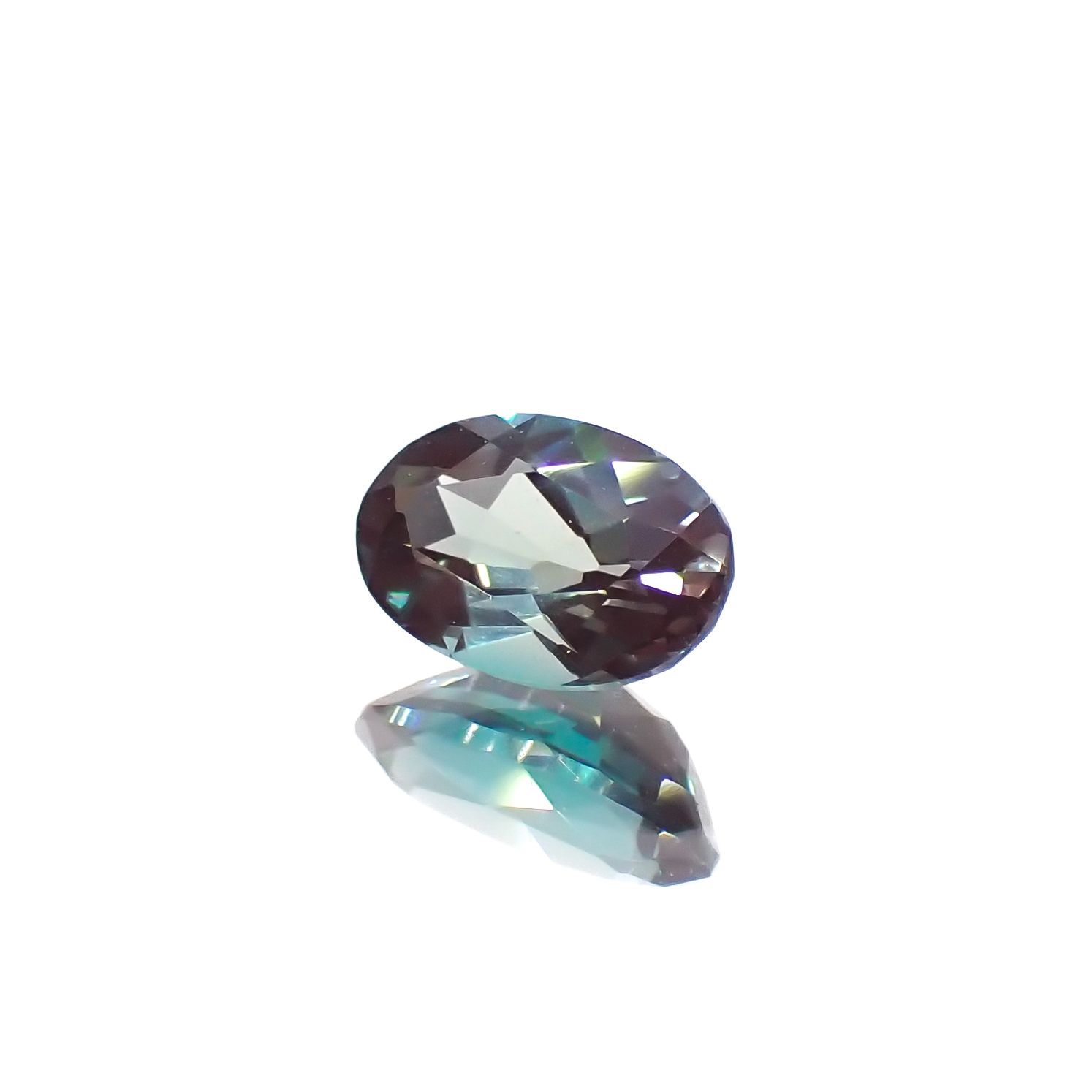 カラーチェンジアンデシン モンゴル産 0.40ct[231023557]6.1x3.9mm前後