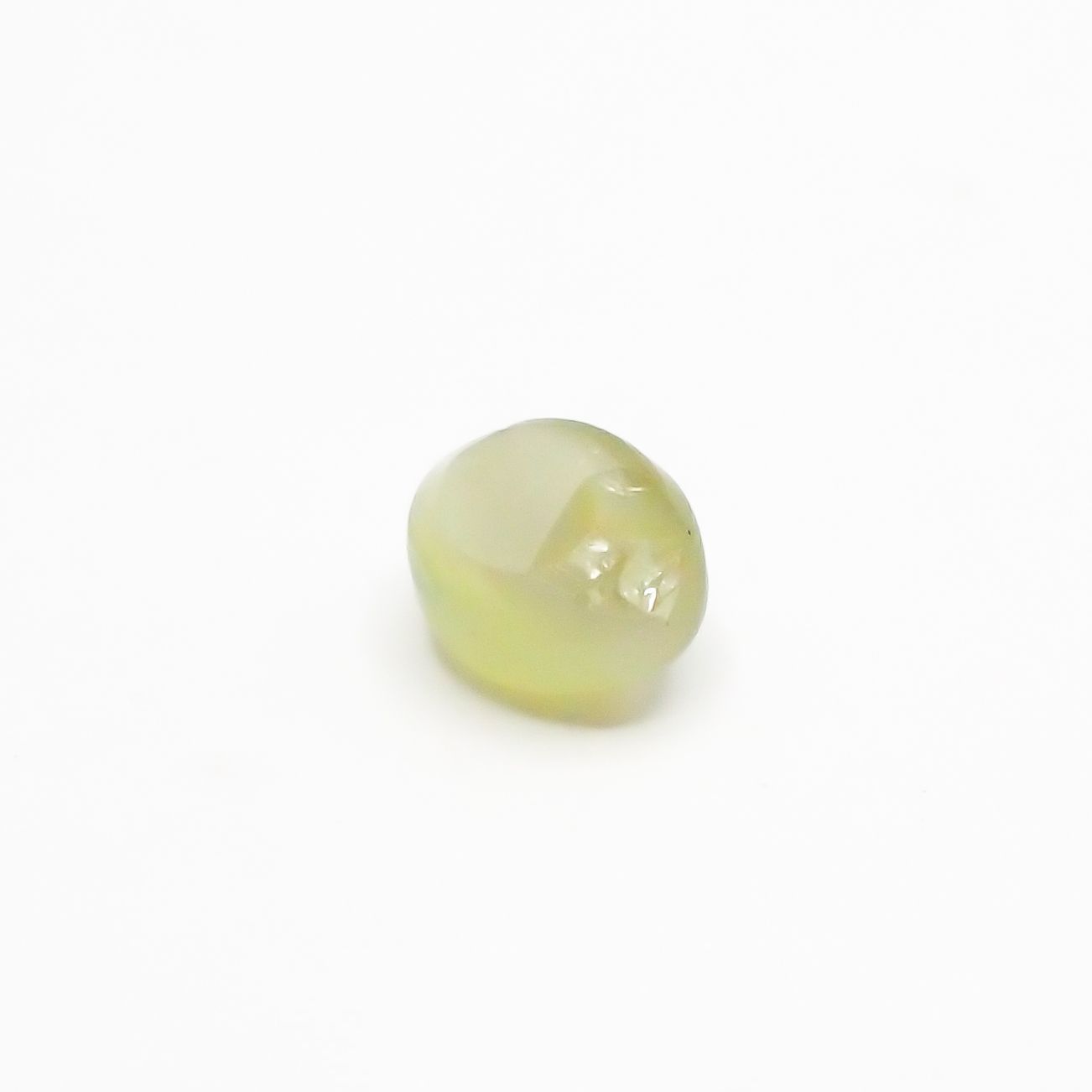 クリソベリルキャッツアイ(宝石名クリソベリル・キャッツアイ) スリランカ産 0.61ct 識別済[210711486]5×3.9mm前後