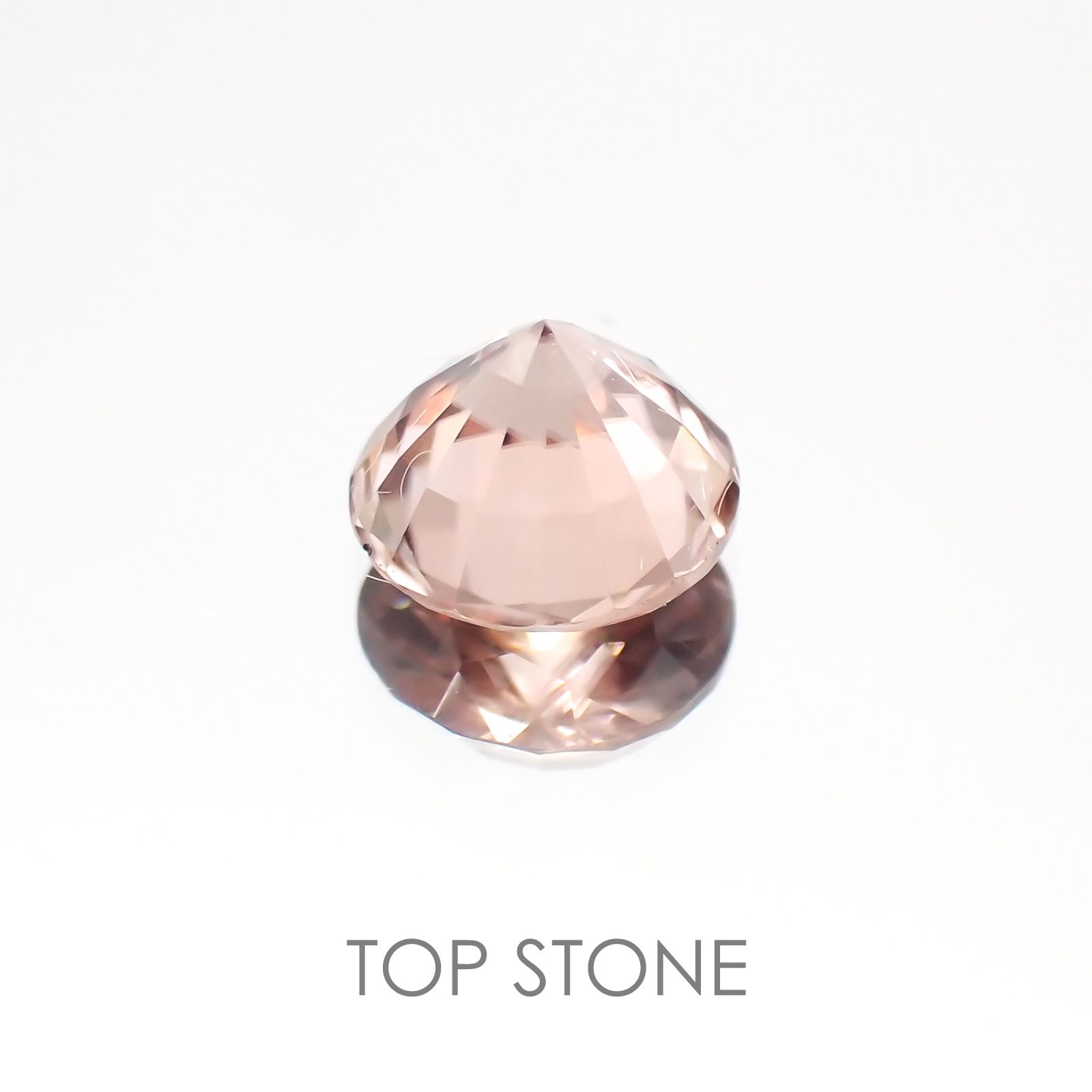 ピンクジルコン スリランカ,カンボジア産 ルース 1.29ct[20208059]6.1×6.1mm前後
