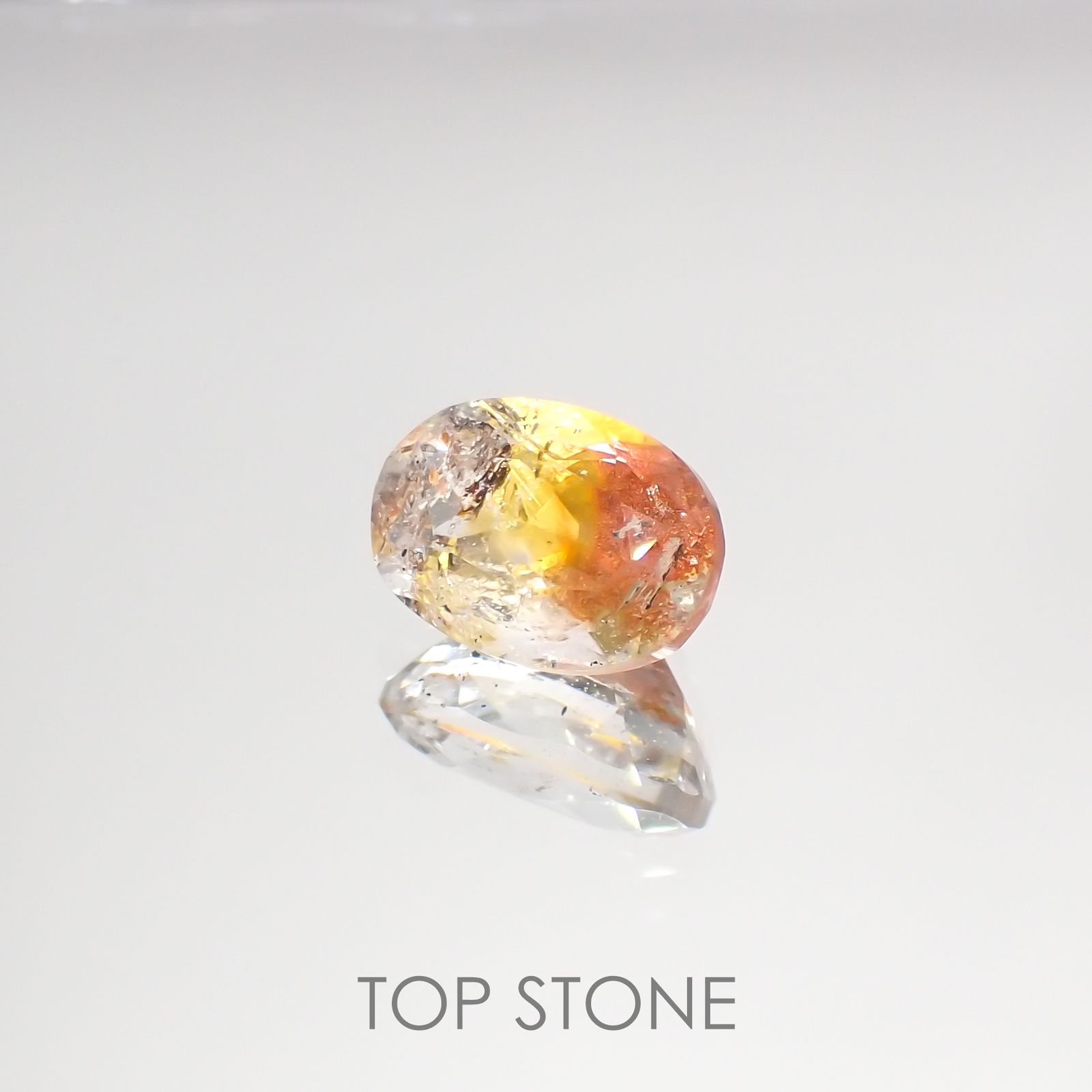 オーロラクォーツ ブラジル・ミナスジェライス産 2.95ct[220114381]10.8x7.6mm前後