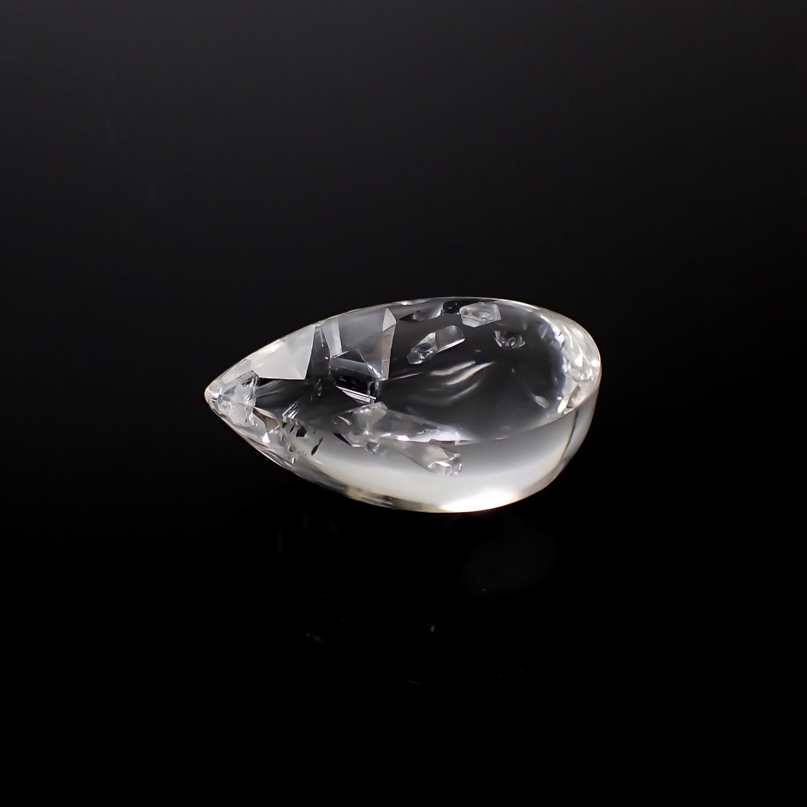 マニフェストインクォーツ ブラジル産 41.41ct[240527421]27x19.3mm前後