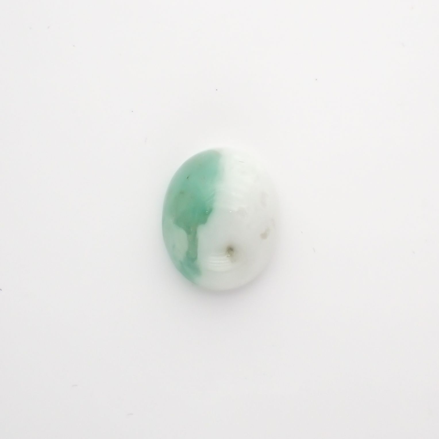 マトリックスエメラルド(エメラルドインクォーツ/フェルドスパー) ブラジル産 3.71ct[210812260]11.2×9mm前後