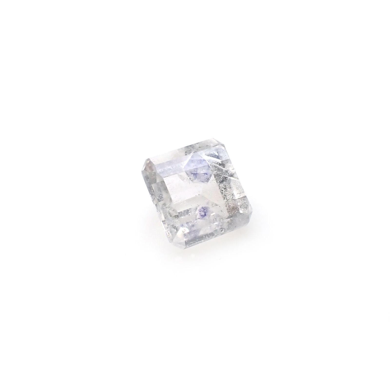 フローライトインクォーツ マダガスカル産 5.25ct [250329951]9.2x9.5mm前後